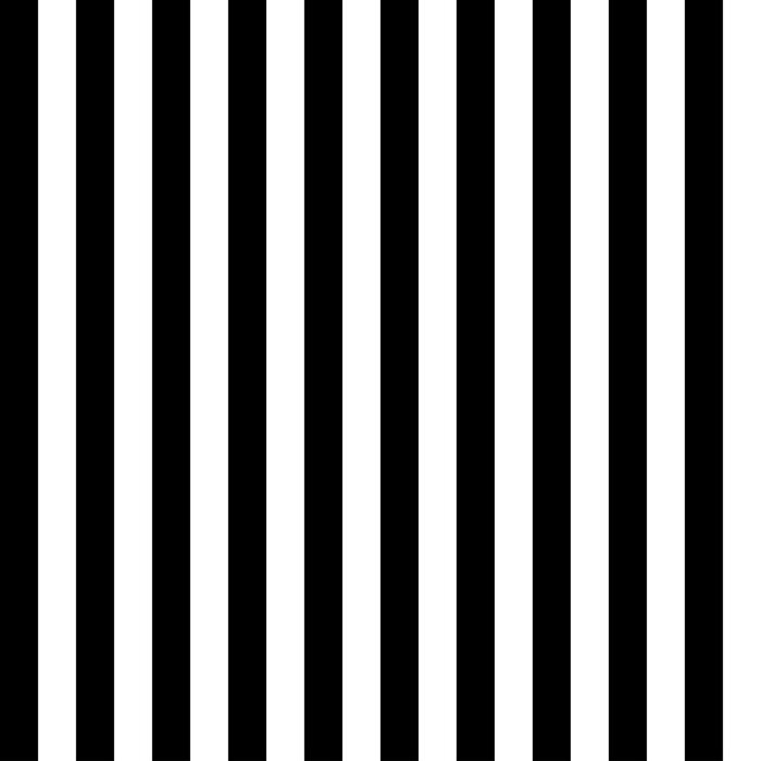 Sticker Zwart-wit gestreepte achtergrond